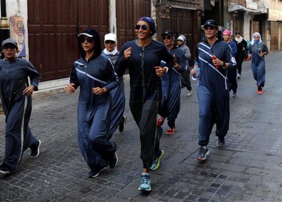 Saudi women jog in the streets of Jeddah.jpg