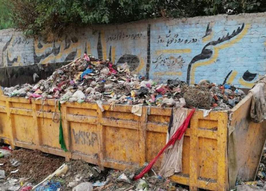 پشاور، عدم صفائی پر سید آباد کے مکینوں کا ڈبلیو ایس ایس پی کیخلاف احتجاج