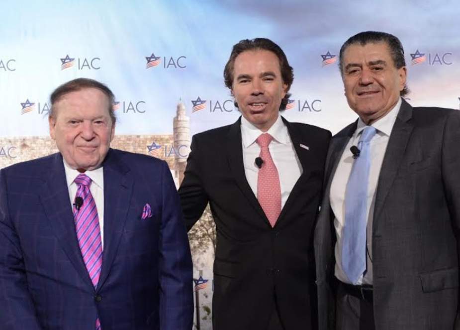 Major figures in US-Jewish community Sheldon Adelson and Haim Saban join together in Washington, DC for first IAC National Conference.