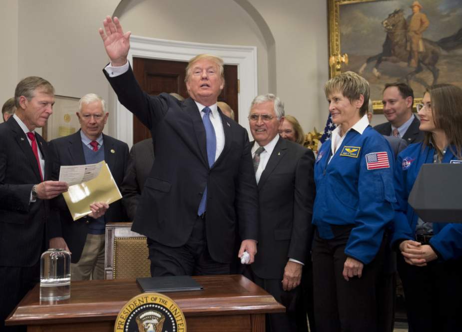 Why Trump plans US dominance of space