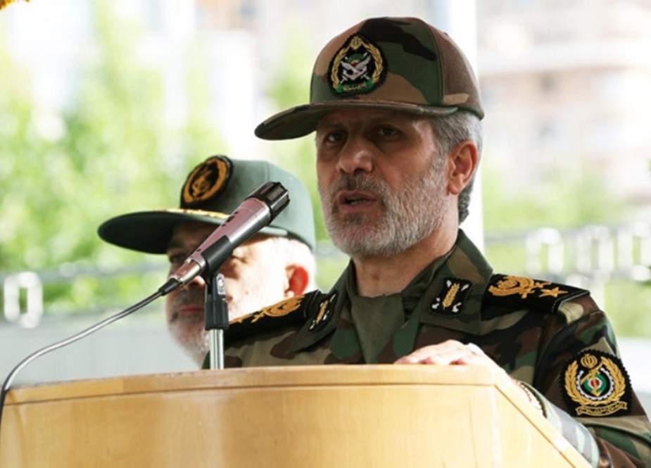 امریکہ خطے کی جغرافیائی حیثیت کو تبدیل کرنا چاہتا ہے، ایرانی وزیر دفاع