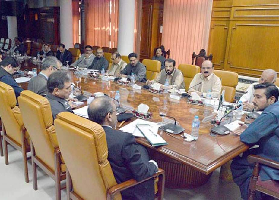بلوچستان نگران کابینہ کا اجلاس، ٹینکر مافیا کیخلاف کارروائی کا فیصلہ