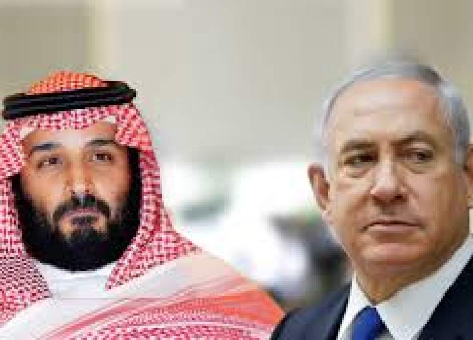 Saudi Crown Prince Mohammad bin Salman (L) and Israeli Prime Minister Benjamin Netanyahu.jpg