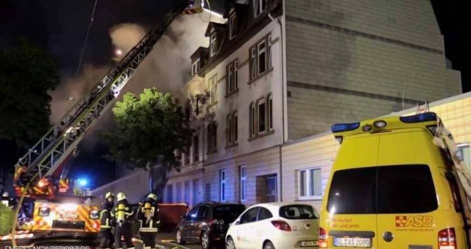 انفجار ضخم يدمر مبنى غربي ألمانيا.. ووقوع جرحى