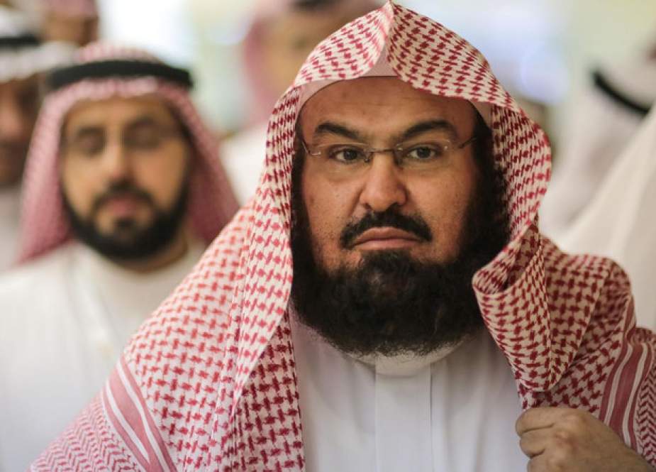 Saudi preacher Abdul Rahman al-Sudais