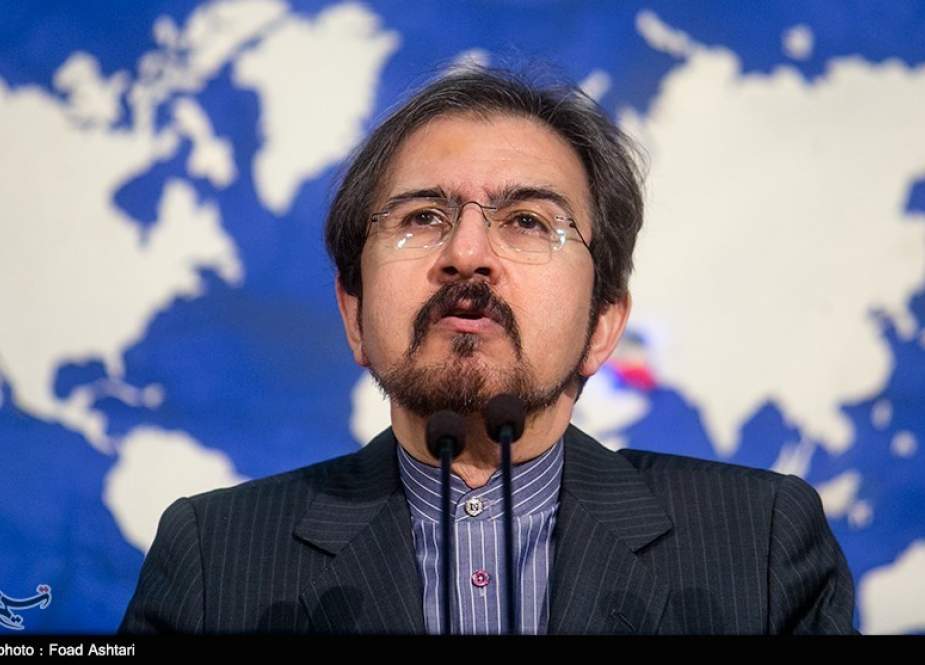 Juru Bicara Departemen Luar Negeri Iran Bahram Qassemi