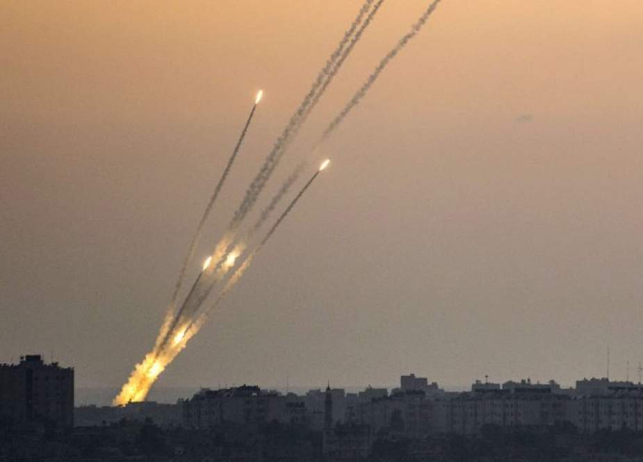 Rockets launched from Gaza during 2014 war.jpg