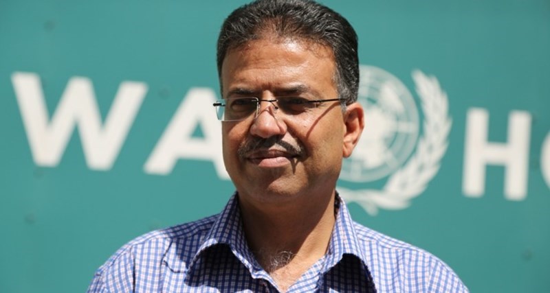 Adnan Abu Hasna, United Nations Relief and Works Agency (UNRWA) media adviser.jpg
