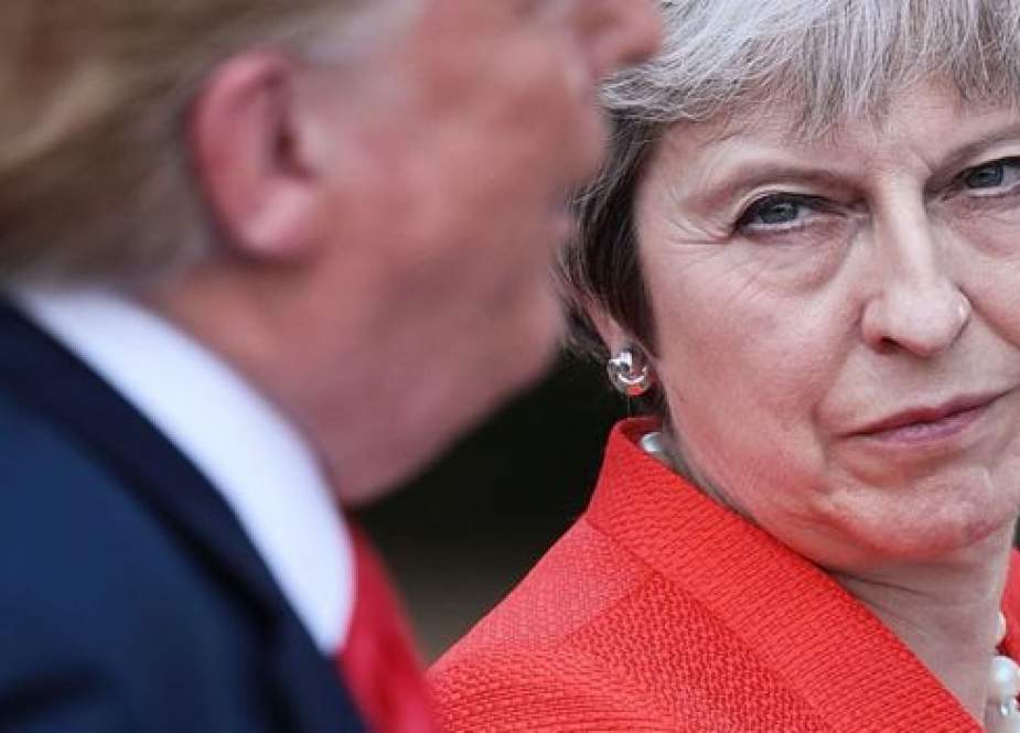 British Prime Minister Theresa May with US President Donald Trump.jpg
