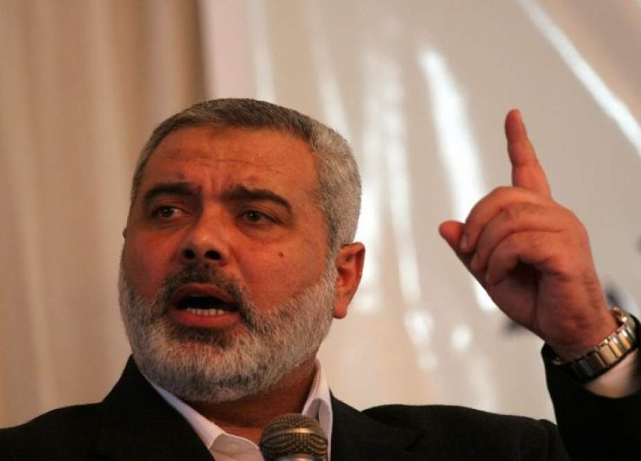 Head of Hamas Political Bureau Ismail Haniyeh