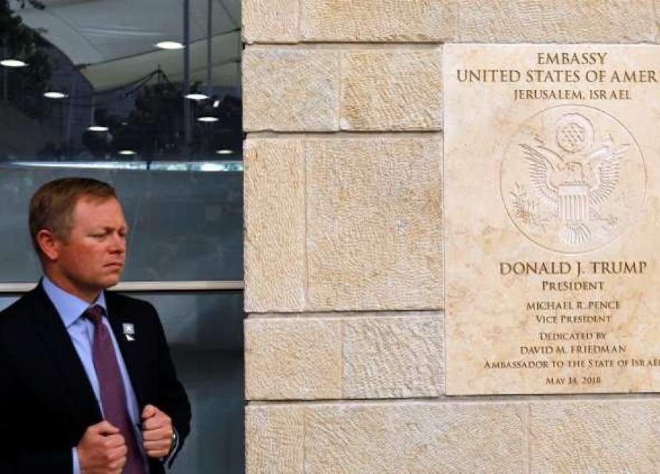 صحيفة: أمن السفارة الأمريكية في القدس يكلف مبالغ فلكية
