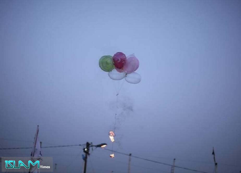 البالونات الحارقة تصيب كيان الاحتلال بالرعب