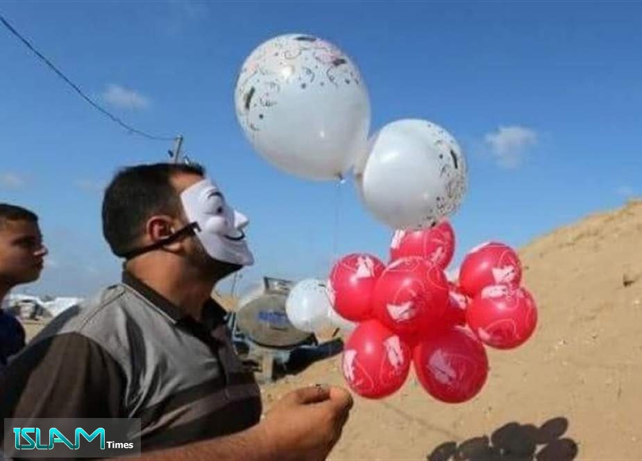 وحدة البالونات الحارقة تمهل ‘‘إسرائيل‘‘ فترة محددة لرفع الحصار