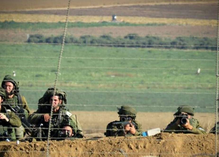 IOF at Gaza border