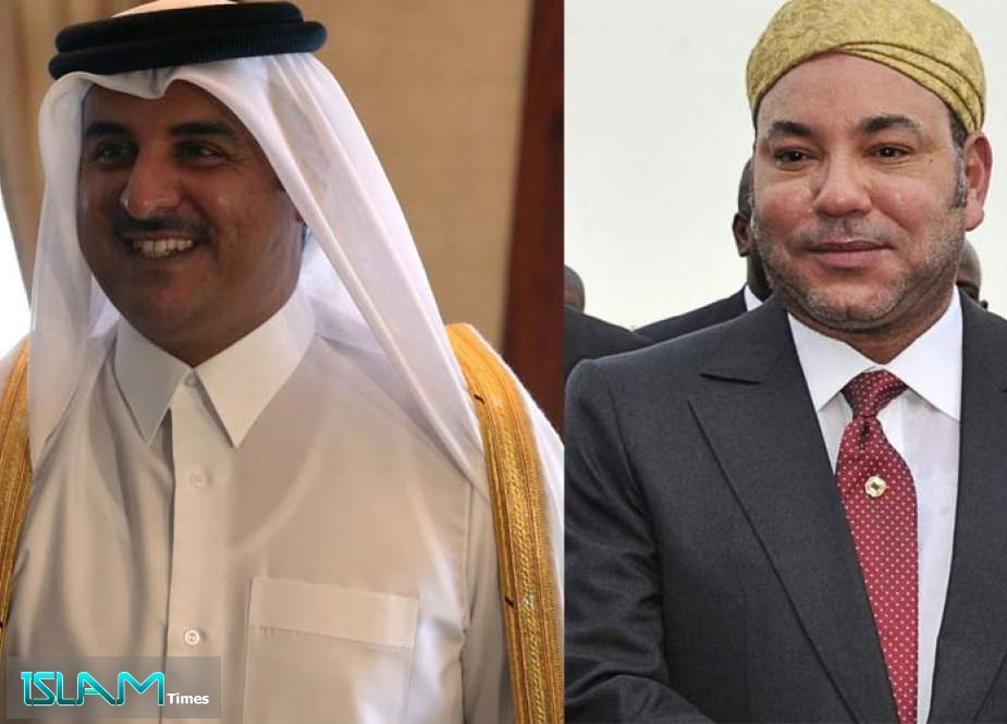 صحيفة: لقاء سري بين الملك محمد السادس وأمير قطر