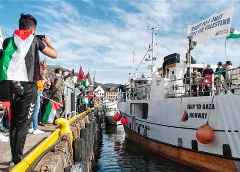 Norwegian-flagged Freedom Flotilla boat al-Awda bound for Gaza.jpg