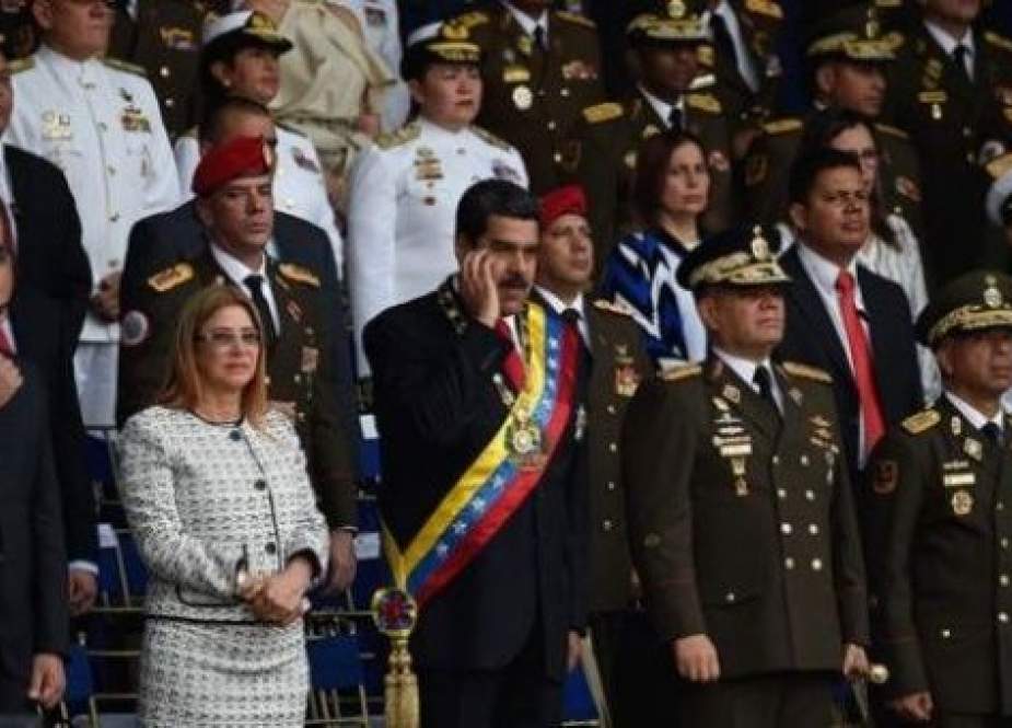 وینزویلا کے صدر قاتلانہ حملے میں بال بال بچ گئے