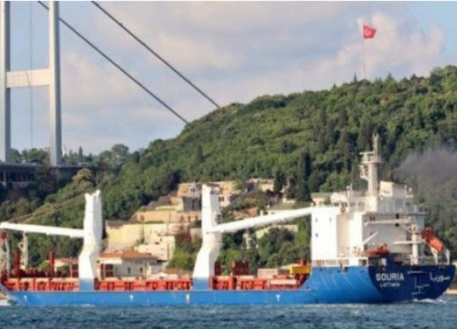 کشتی سوری وارد آبهای ترکیه شد