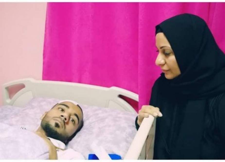«سید عباس» به علت سهل انگاری آل خلیفه در درمان، بینانی اش را به طور کامل از دست داد