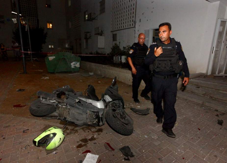 Aftermath of a rocket attack from Gaza, Sderot,.jpg