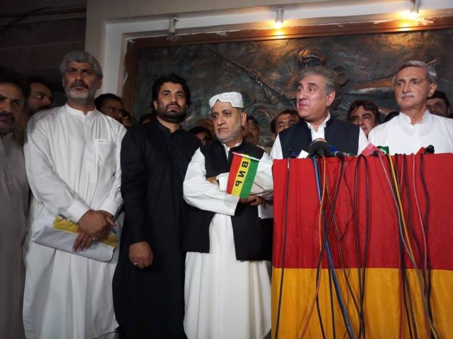 کوئٹہ، بلوچستان نیشنل پارٹی اور پاکستان تحریک انصاف کے درمیان چھ نکاتی معاہدے پر دستخط