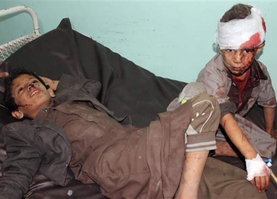 Anak-anak Yaman, korban serangan Arab Saudi.jpg