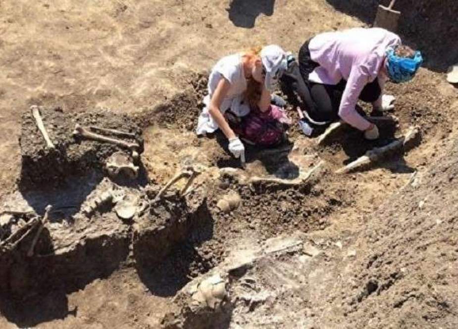 العثور على قبر جماعي غامض في شبه جزيرة القرم