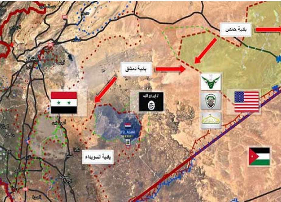 آزادسازی ۲۰۰۰ کیلومتر مربع از لوث داعش/ التنف مقصد بعدی است