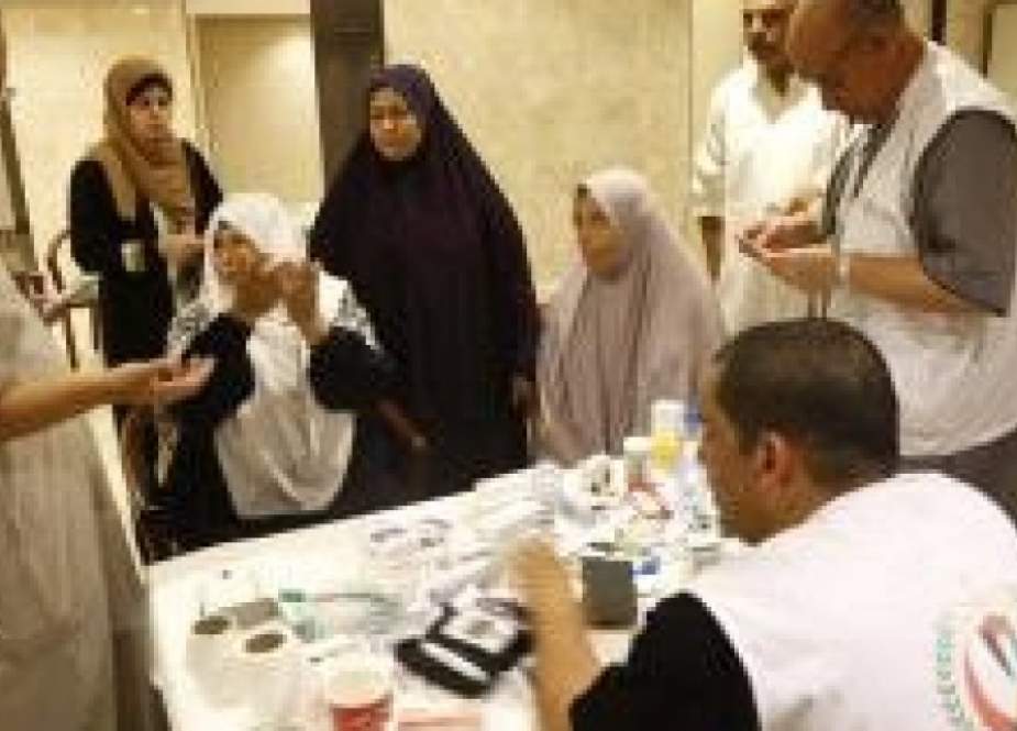 البعثة الطبية:حجاج فلسطين بخير وتطعيم حجاج المكرمة في معبر رفح