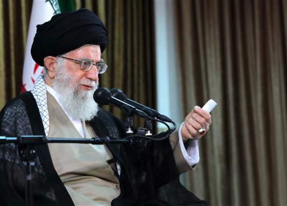 Leader of the Islamic Revolution Ayatollah Seyyed Ali Khamenei (Photo by khamenei.ir)
