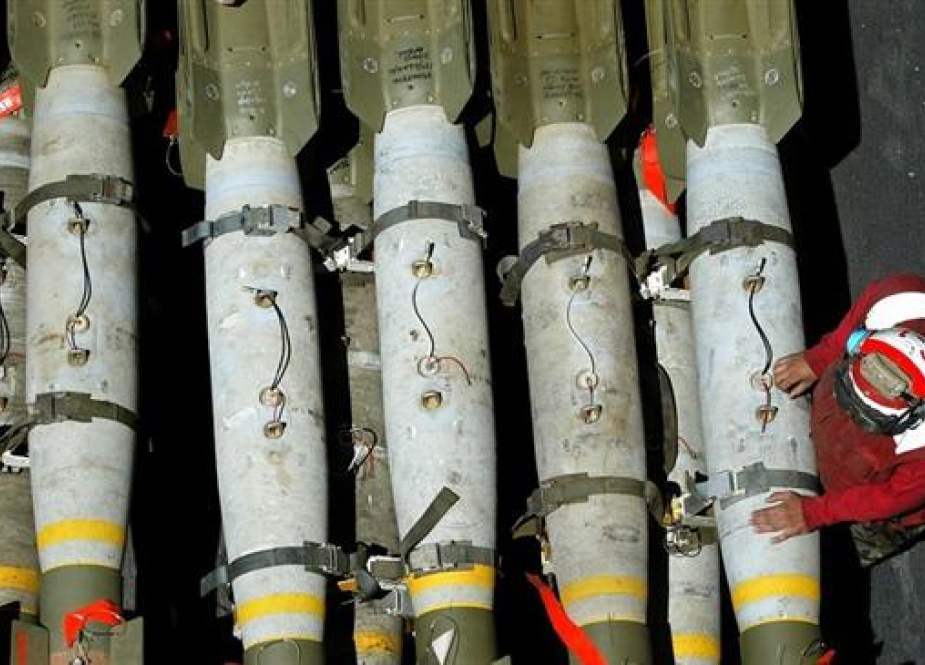 Raytheon Mark 82 general-purpose free-fall bombs (File photo by AFP)
