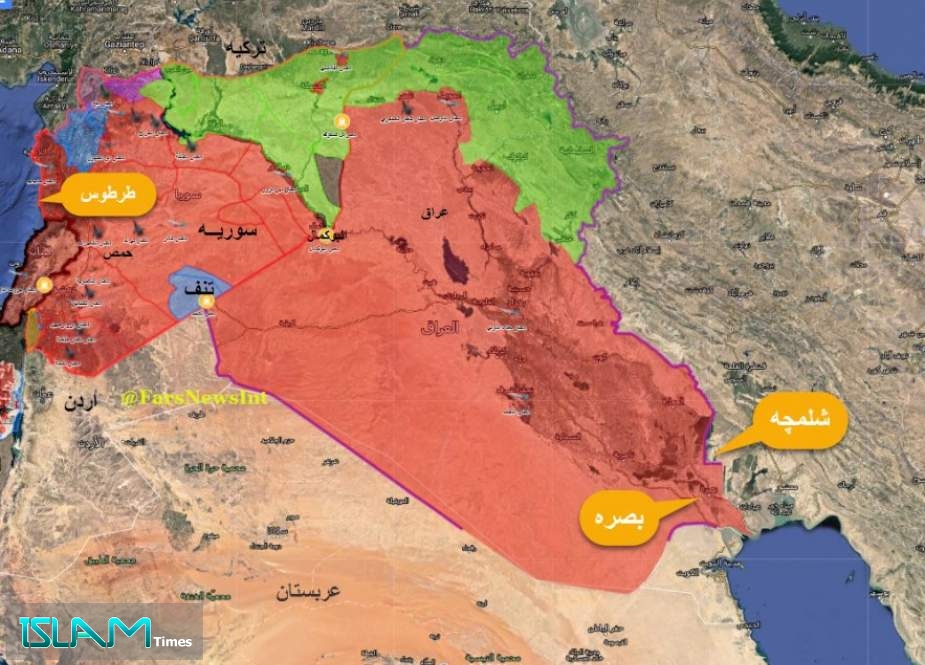 ایران سے عراق اور شام ریلوے سرویس کا قیام، الثورہ