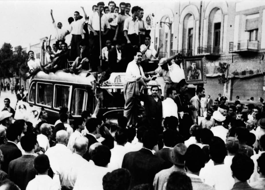 This archive picture shows riots on August 19, 1953, when a US- and UK-engineered coup toppled Iran’s democratically-elected government.