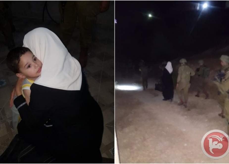 «لمی خاطر» مادر پنج کودک فلسطینی بعد از 34 روز بازجویی به بازداشتگاه منتقل شد!