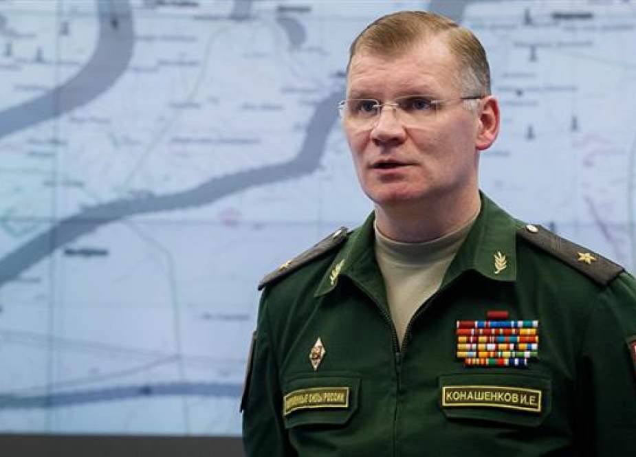 Russian Defense Ministry Spokesman Major General Igor Konashenkov (Photo by Sputnik news agency)