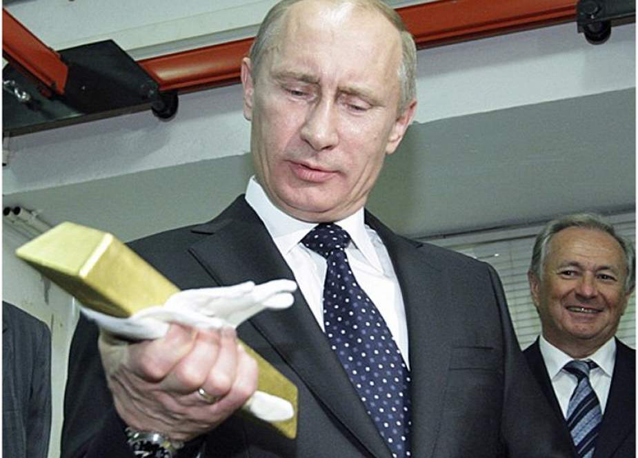 “Russia is Buying Gold – Will it Save Russia from Dollar Sanctions?”