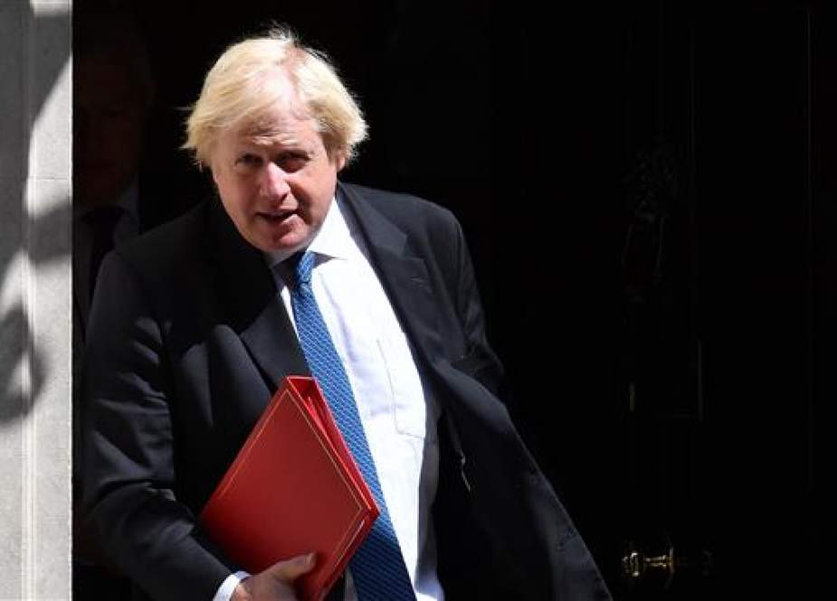 This file photo taken on June 13, 2018 shows Boris Johnson, Britain