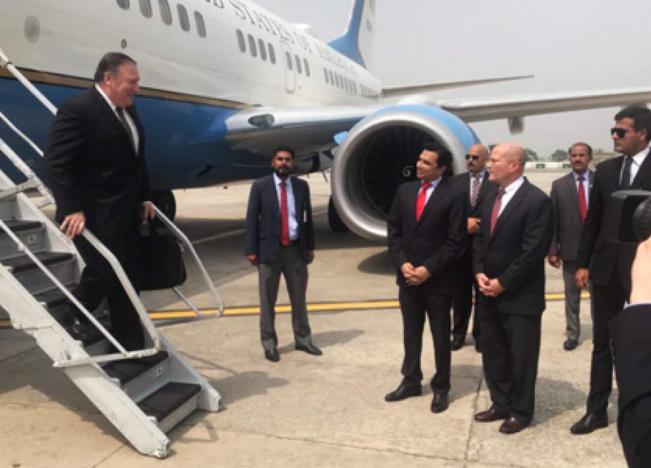 امریکہ کے سیکرٹری خارجہ مائیک پومپیو دورے پر اسلام آباد پہنچ گئے