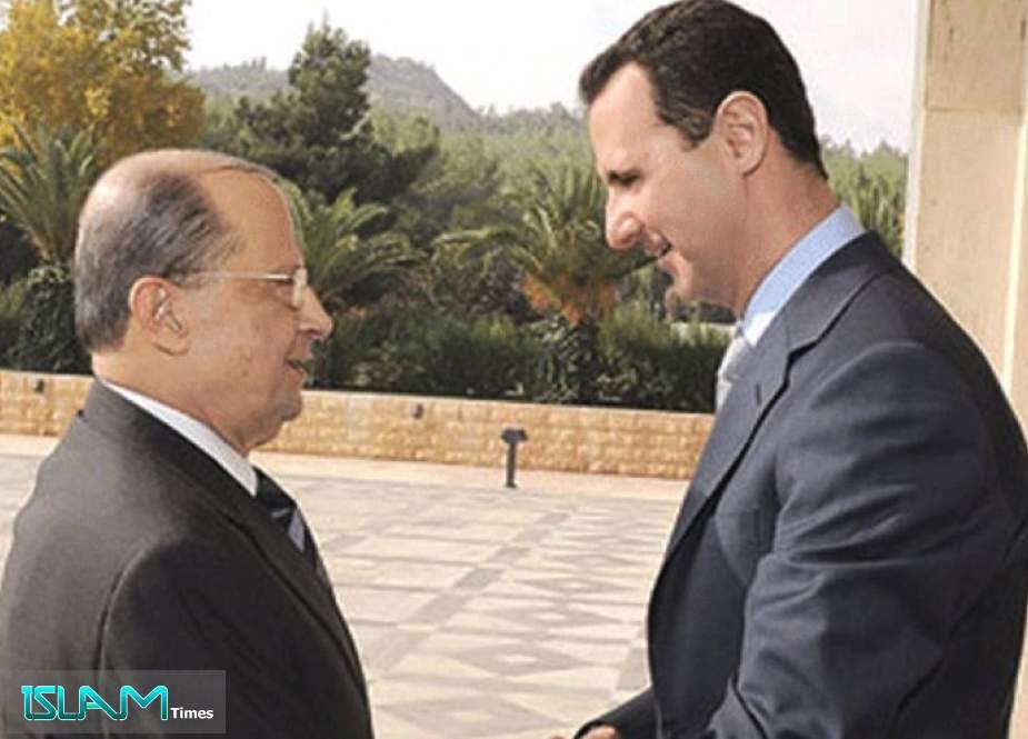 سفر میشل عون اولین رئیس جمهوری کشور عربی به دمشق