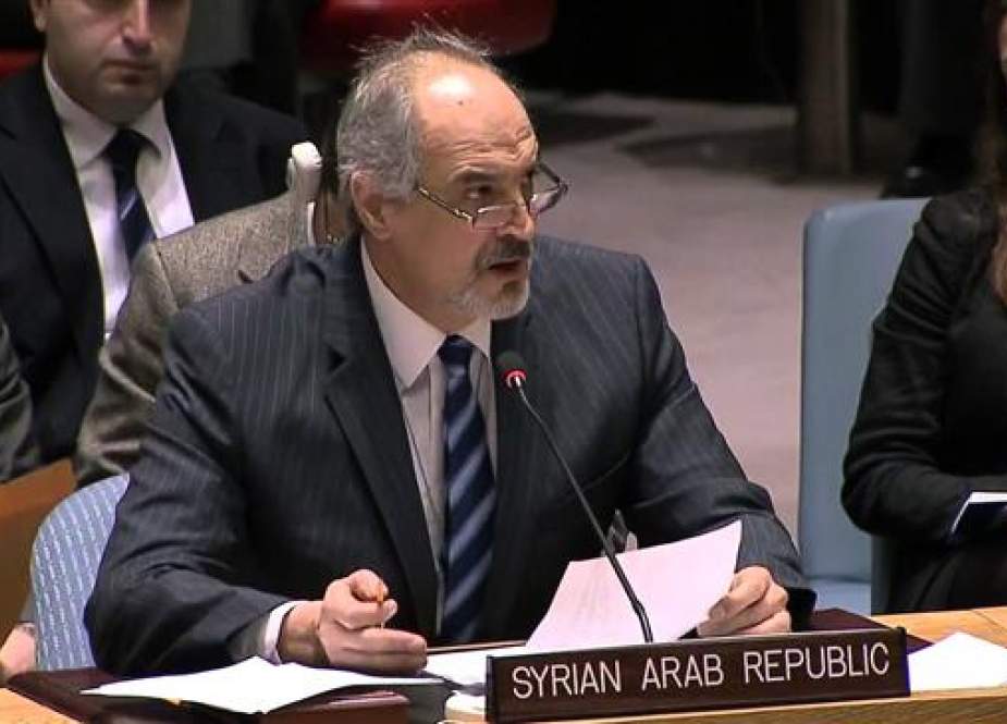 Syria’s Ambassador to the United Nations Bashar al-Jaafari