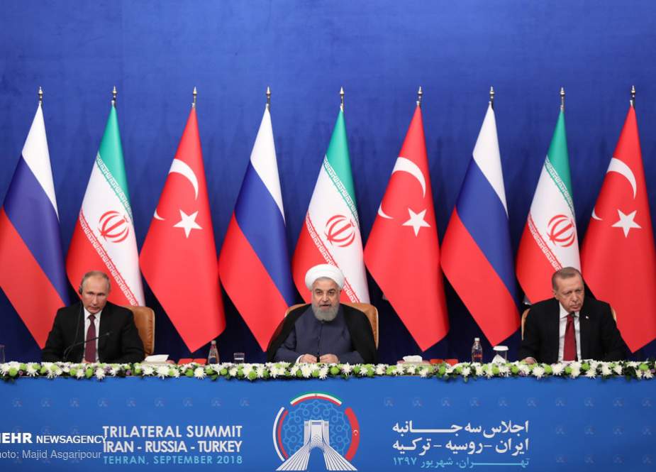 Pertemuan tiga negara di Tehran pada Jumat, 07/09/18