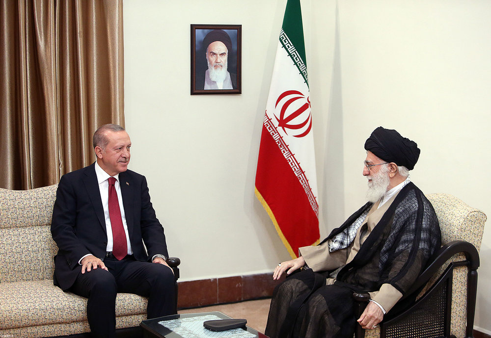 Pertemuan Imam Ali Khamenei dengan Erdogan dan Vladimir Putin
