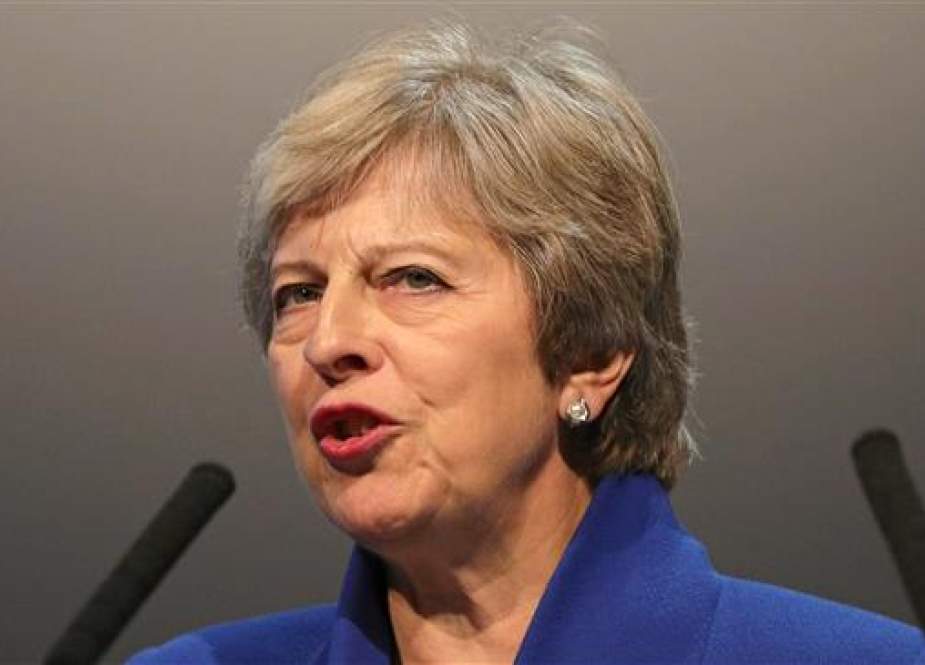 Recent polls in the UK show that voters regard British Prime Minister Theresa May as a weak leader. (Photo by AFP)