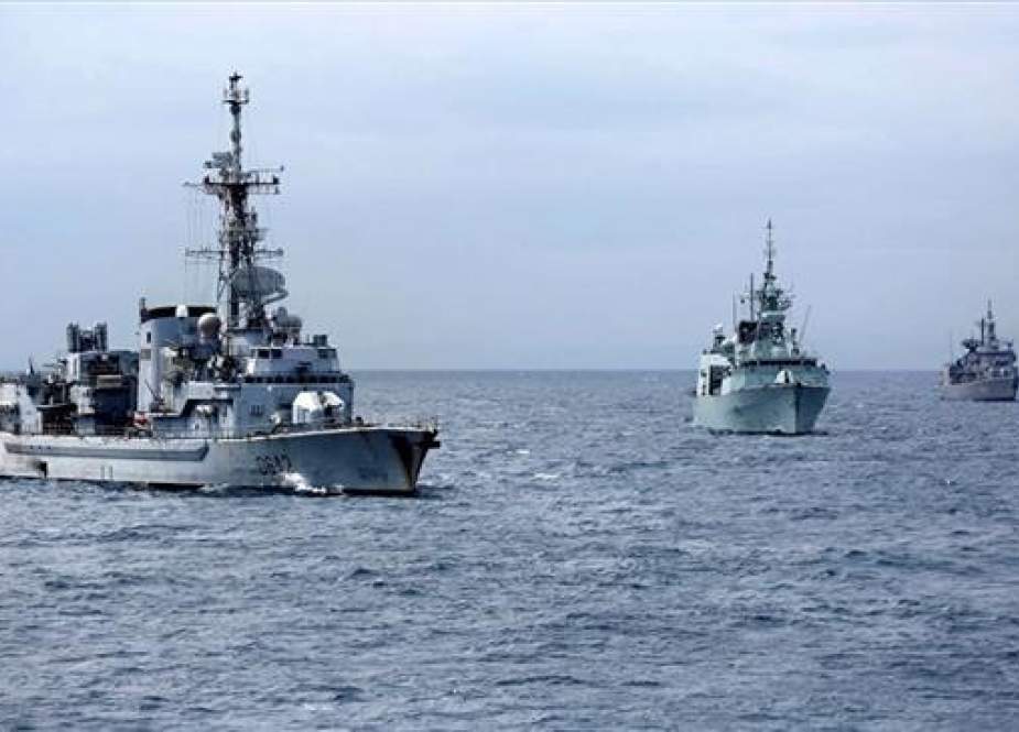 Warships participate in NATO