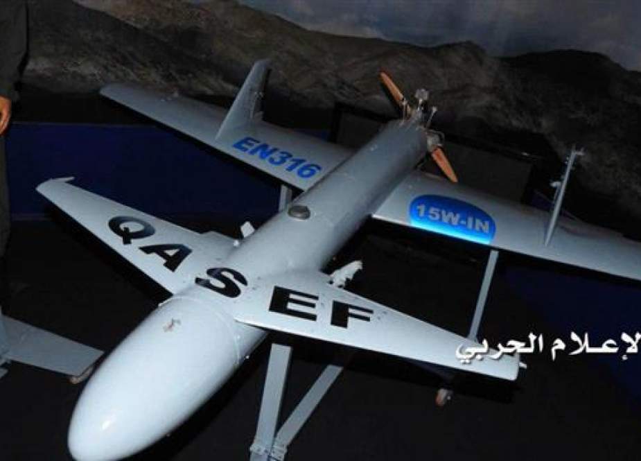 Qasef-1 (Striker-1) combat drone. Yemen’s Operations Command Center shows a domestically-designed and –manufactured.jpg