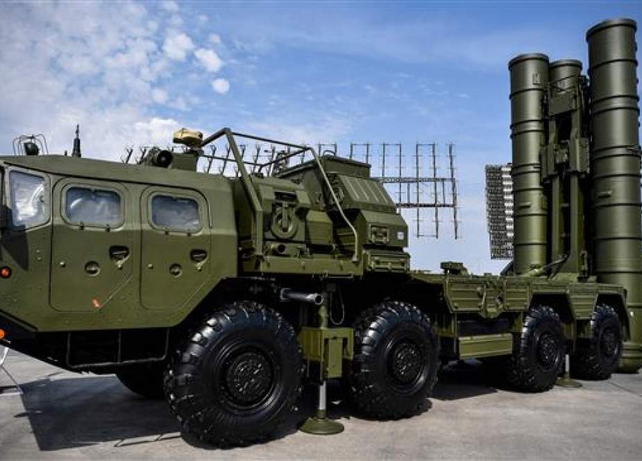 S-400 missile launching system