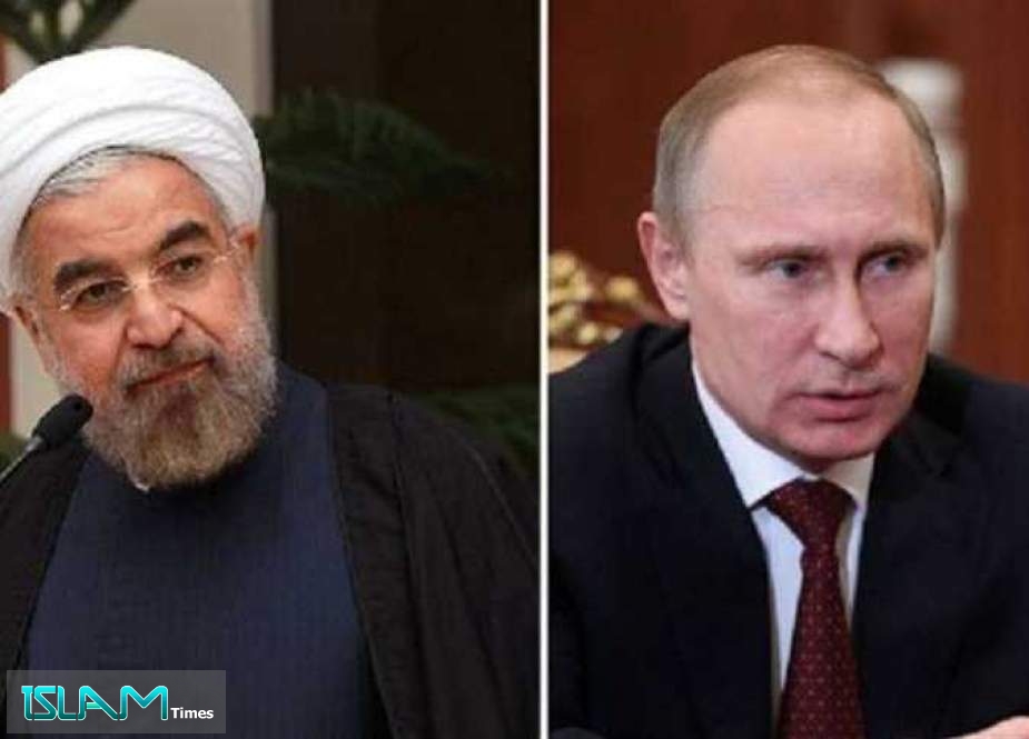 بوتين يهاتف روحاني عقب اعتداء أهواز الإرهابي