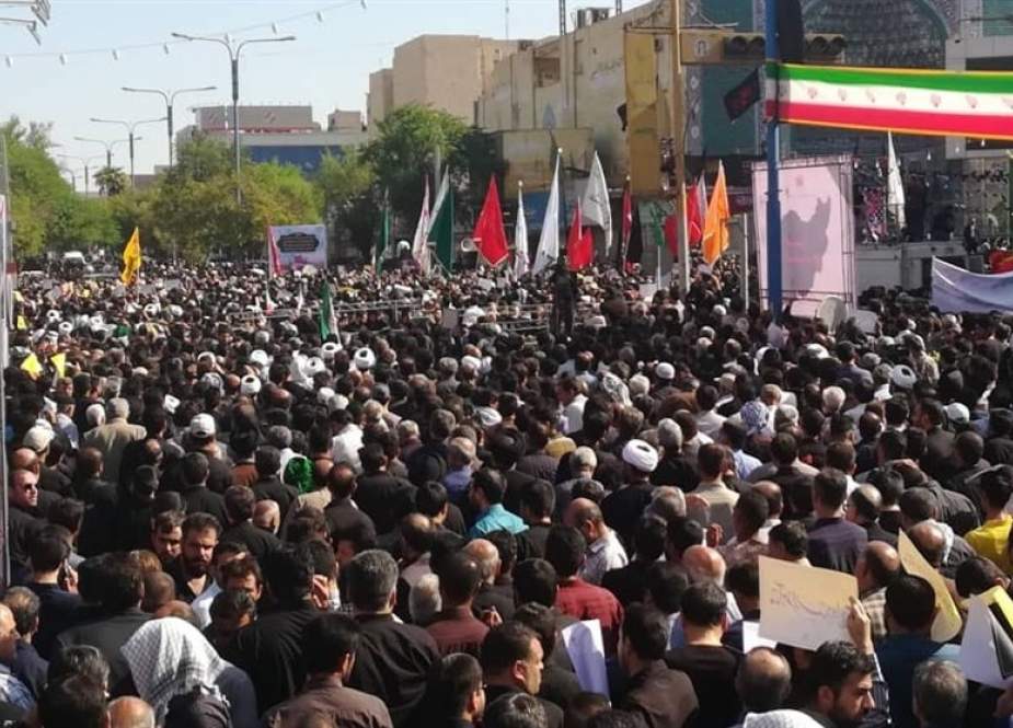 Iranians on Monday bid farewell to Ahvaz terror attack victims.jpeg