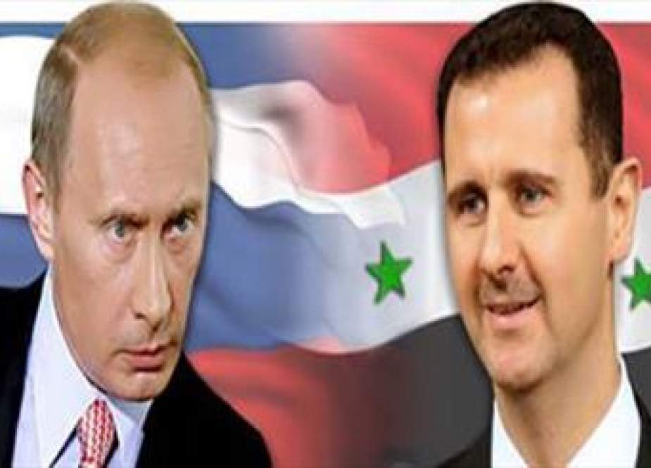 ولادمیر پوتین و بشار اسد آخرین تحولات روسیه را بررسی کردند