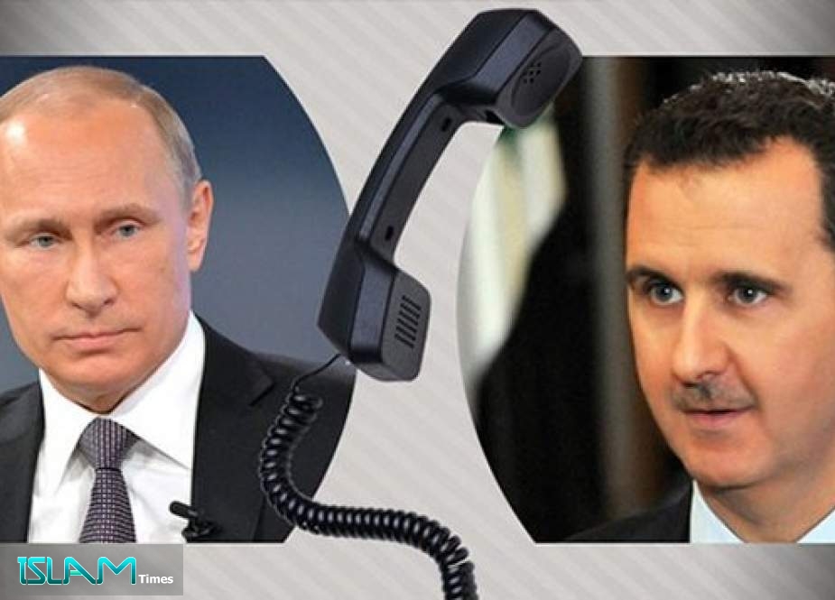 بوتين باتصال هاتفي بالأسد: روسيا ستزود سوريا منظومة ‘‘إس 300‘‘